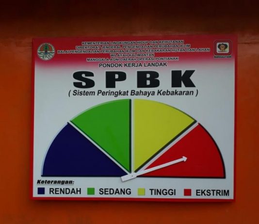 Karhutla di Landak Masuk Level Ekstrem