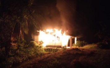 Ditinggal Sebentar, Rumah Sukamto Hangus