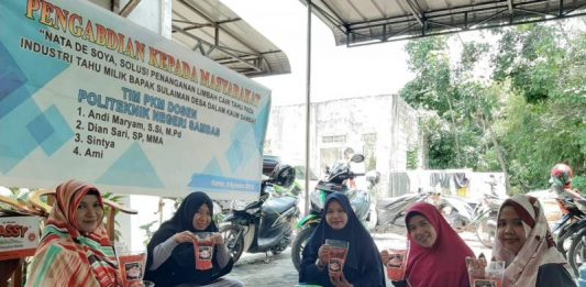Dosen Poltesa Olah Limbah Tahu Jadi Nata