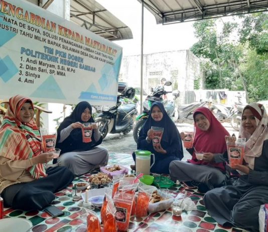 Dosen Poltesa Olah Limbah Tahu Jadi Nata