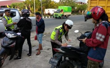 864 Pelanggar Lalin Ditindak