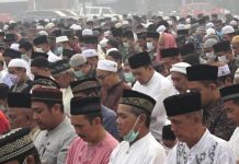 ISPU Ketapang Sangat Tidak Sehat, Warga Salat Istisqa