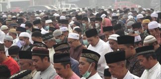 ISPU Ketapang Sangat Tidak Sehat, Warga Salat Istisqa