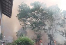 Api Berkobar Lagi di Kayong, Gedung SDN 27 Rantau Panjang Terancam