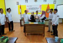 Anggota Panwascam Terima Santunan Kecelakaan Kerja dari Bawaslu RI