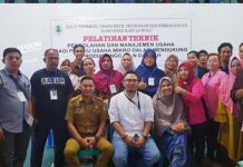 Dinas Koperasi, UKM dan Perdagangan Gelar Pelatihan Teknik Pengolahan dan Manajemen Usaha