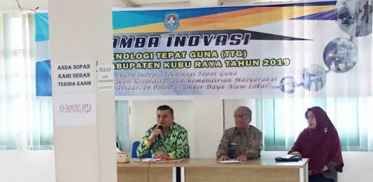 Pemkab Kubu Raya Dorong Aplikasi TTG