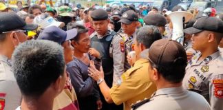 Nelayan Sungai Kunyit Serbu Kantor PT WIKA