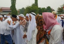 Jarot Sambut Kepulangan 153 Jemaah Haji Sintang
