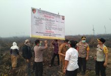 Terbakar Api Rembesan PT PSL Disegel Polda Kalbar