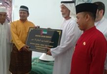 Bupati Resmikan Tiga Masjid Sumbangan UEA