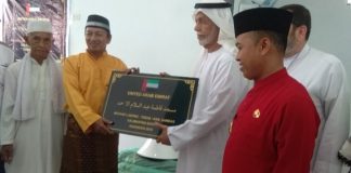 Bupati Resmikan Tiga Masjid Sumbangan UEA