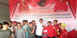 Firman Muntaco Daftarkan Diri ke PDIP