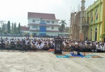 Berharap Hujan Turun, Sambas Gelar Salat Istisqa