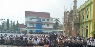 Berharap Hujan Turun, Sambas Gelar Salat Istisqa