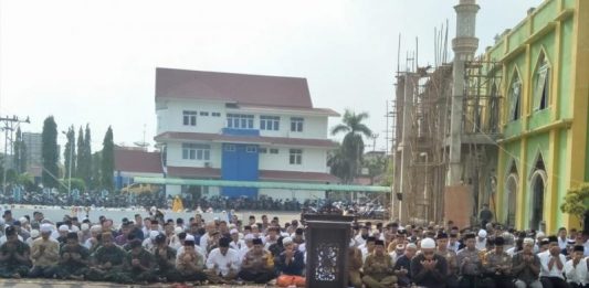 Berharap Hujan Turun, Sambas Gelar Salat Istisqa