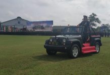 Upacara HUT ke-74 TNI Dimeriahkan Defile dan Tarian Kolosal