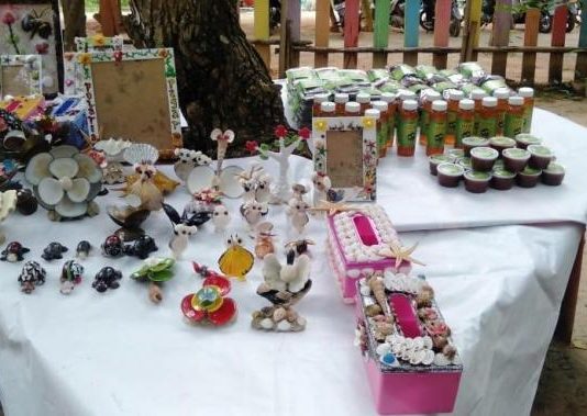 Sulap Hasil Laut Jadi Kerajinan Tangan