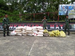 Puluhan Karung Gula Ilegal Diselundupkan via Jalur Tikus