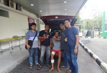 Hendak Kabur, Pelaku Jambet Dibikin Pincang