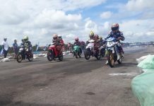 155 Pembalap Saling Adu Cepat di KONI Road Race Kapolres Championship 2019