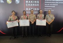 Polres Sambas dan Mempawah Raih Predikat Wilayah Bebas Korupsi