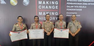 Polres Sambas dan Mempawah Raih Predikat Wilayah Bebas Korupsi