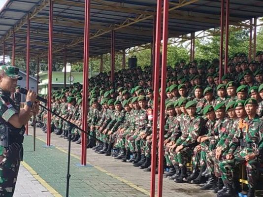 Yonif 133/YS Jaga Perbatasan Timur Kalbar, Pangdam: Jalankan Tugas Sebaik-baiknya