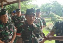 Pangdam Beri Dukungan Moril Kepada Yonif Raider 641/Bru Yang Berhasil Gagalkan Penyelundupan Sabu