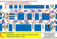 Malam Pergantian Tahun, Satlantas Polresta Pontianak Antisipasi Kepadatan Kendaraan