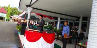 Upacara Bela Negara, Wabup Kapuas Hulu Bacakan Amanat Presiden: Tantangan Bangsa Semakin Berat