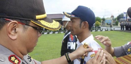 Polres Kapuas Hulu Gelar Pasukan Ops Terpusat Lilin Kapuas, Siap Amankan Nataru