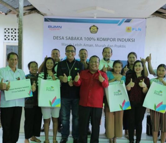 Warga Desa Sabaka 100 Persen Gunakan Kompor Induksi