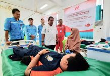 Sambut Tahun Baru, Ratusan Karyawan PT WHW Donor Darah Untuk Kebutuhan Empat Rumah Sakit di Ketapang