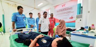 Sambut Tahun Baru, Ratusan Karyawan PT WHW Donor Darah Untuk Kebutuhan Empat Rumah Sakit di Ketapang