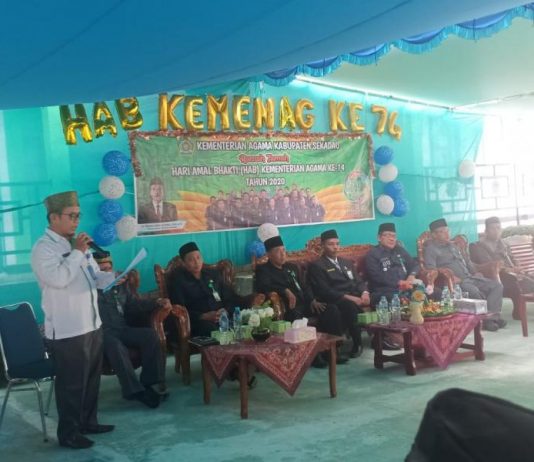 Tengku Ajak Jajaran Kemenag Sekadau Tingkatkan Kinerja