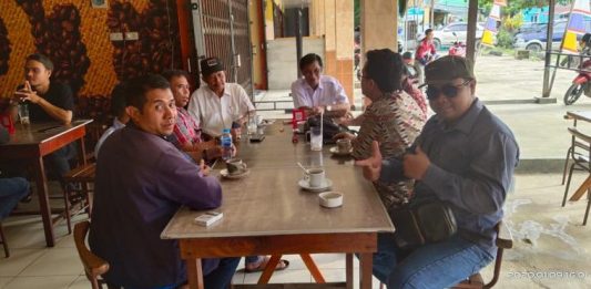 Berebut Dukungan Nasdem, Enam Bakal Cabup dan Cawabup Bengkayang Ngopi Bareng