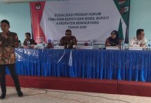 KPU Bengkayang Sosialisasi Produk Hukum Pilkada 2020