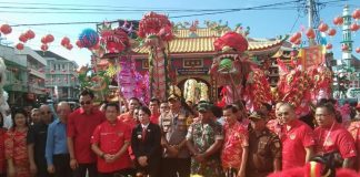 Tjhai Chui Mie Hadiri Ritual Naga Buka Mata