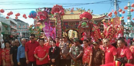 Tjhai Chui Mie Hadiri Ritual Naga Buka Mata