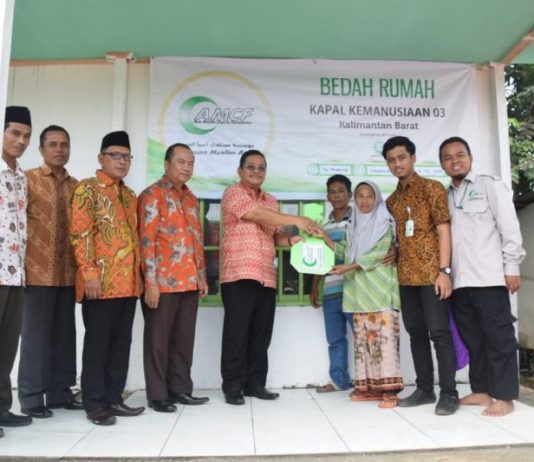 Rupinus Apresiasi Aksi Kemanusiaan AMCF