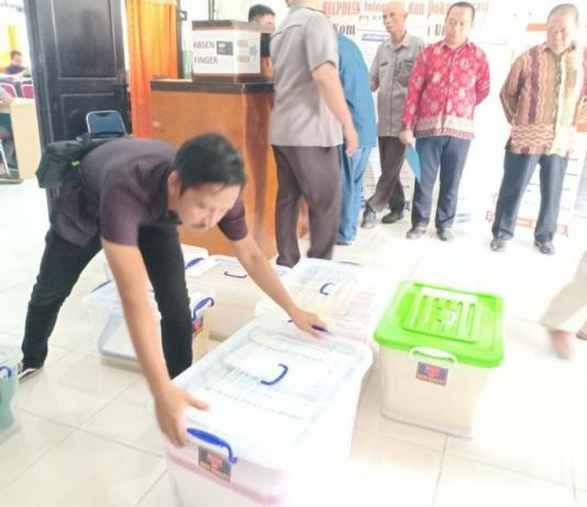 Daftar Jalur Independen, Pasangan Ayo Bawa 8 Box Berkas Dukungan