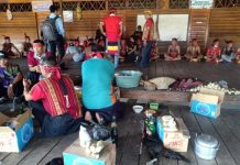 Usir Corona, Warga Dayak Sekadau Gelar Ritual Tolak Bala