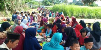 Hindari Corona, Warga Muslim Perkampungan Darussalam Gelar Tolak Bala