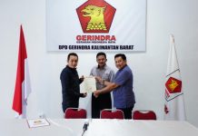 Gerindra se-Kalbar All Out Menangkan Rekomendasi Prabowo Subianto untuk Pilkada Serentak 2020