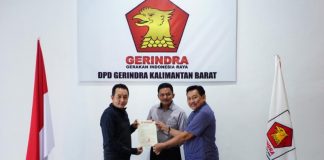 Gerindra se-Kalbar All Out Menangkan Rekomendasi Prabowo Subianto untuk Pilkada Serentak 2020