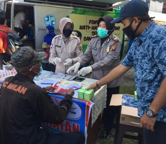 Honda Kalbar Ikut Serta Dalam Bhakti Kesehatan Pemeriksaan Gratis Yang Diselenggarakan Polda Kalbar