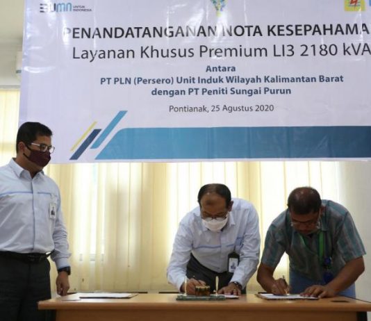 Tingkatkan Produktivitas Opersional, PT Peniti Sungai Purun Gunakan Listrik Layanan Premium