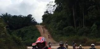 Rasakan Ketangguhan CRF150L, Astra Motor Kalbar Bersama Komunitas Terabasan Jelajahi Alam Kalimantan