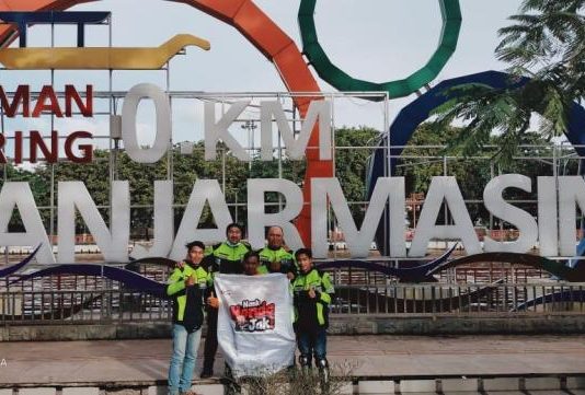 Touring Daerah Kalimantan, Astra Motor Kalbar Dukung HPCI Ekspedisi Borneo